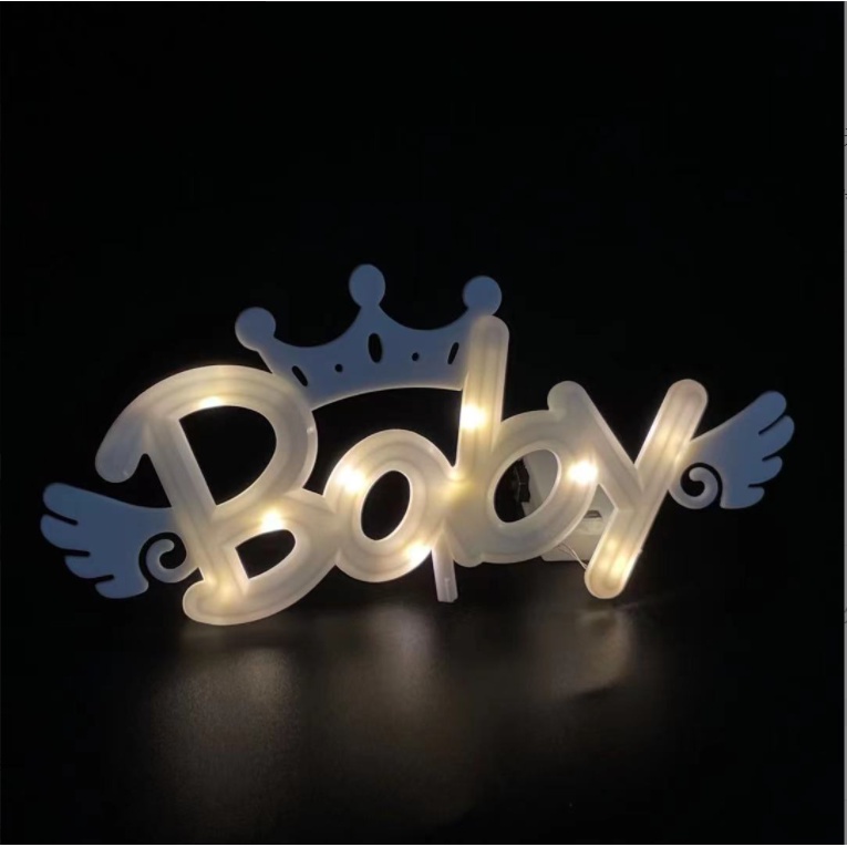 Đèn LED trang trí hoa sáp, đèn LOVE trang trí bánh kem, trang trí Noel, lễ Tết