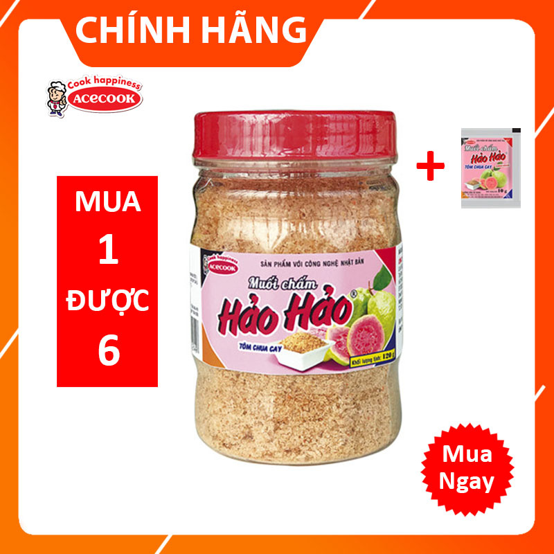 Muối Hảo Hảo chua cay chính hãng Acecook hũ 120g | BigBuy360 - bigbuy360.vn