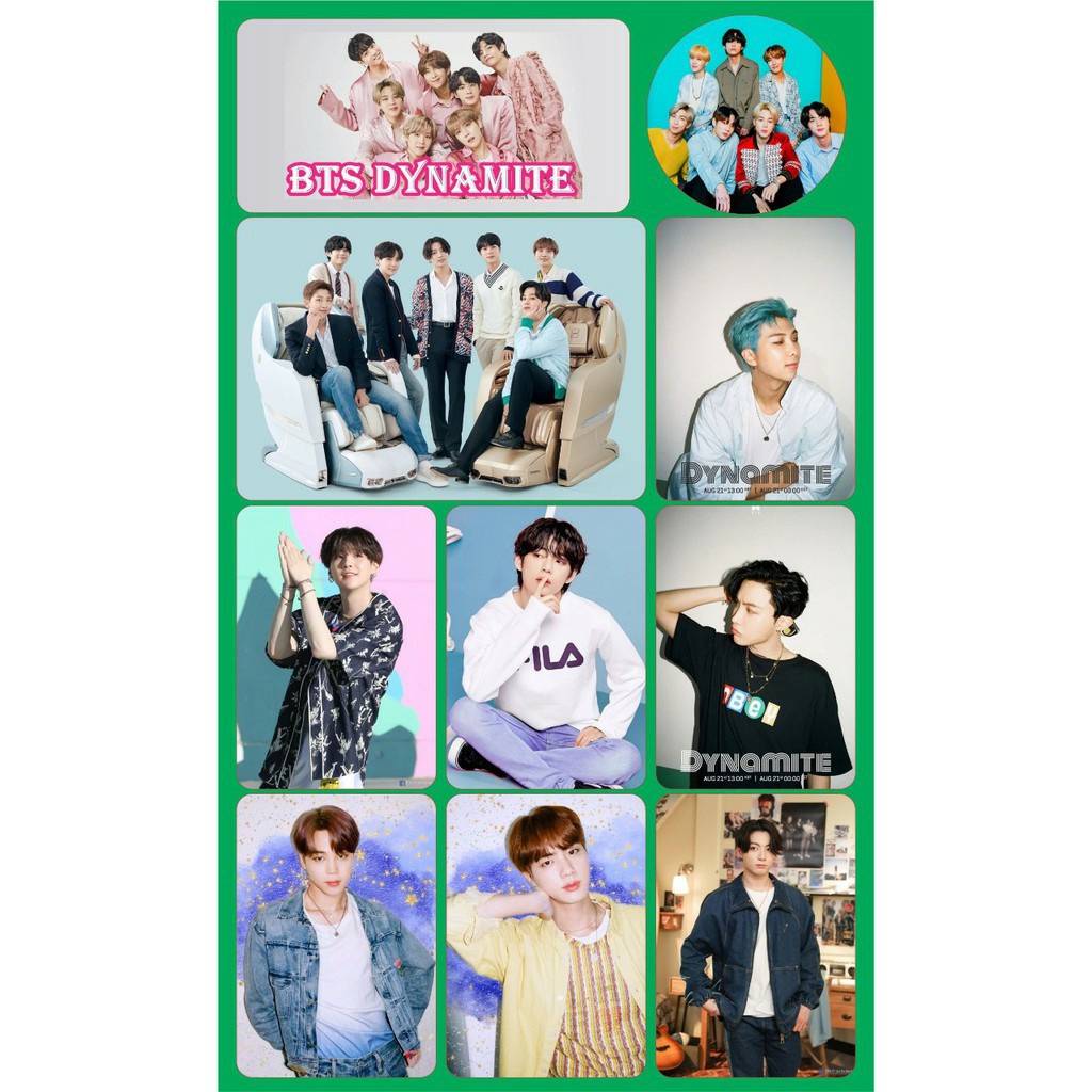 [VPP ARMY] VPP66 Sticker hình dán hình ảnh nhóm nhạc BTS giao mẫu ngẫu nhiên