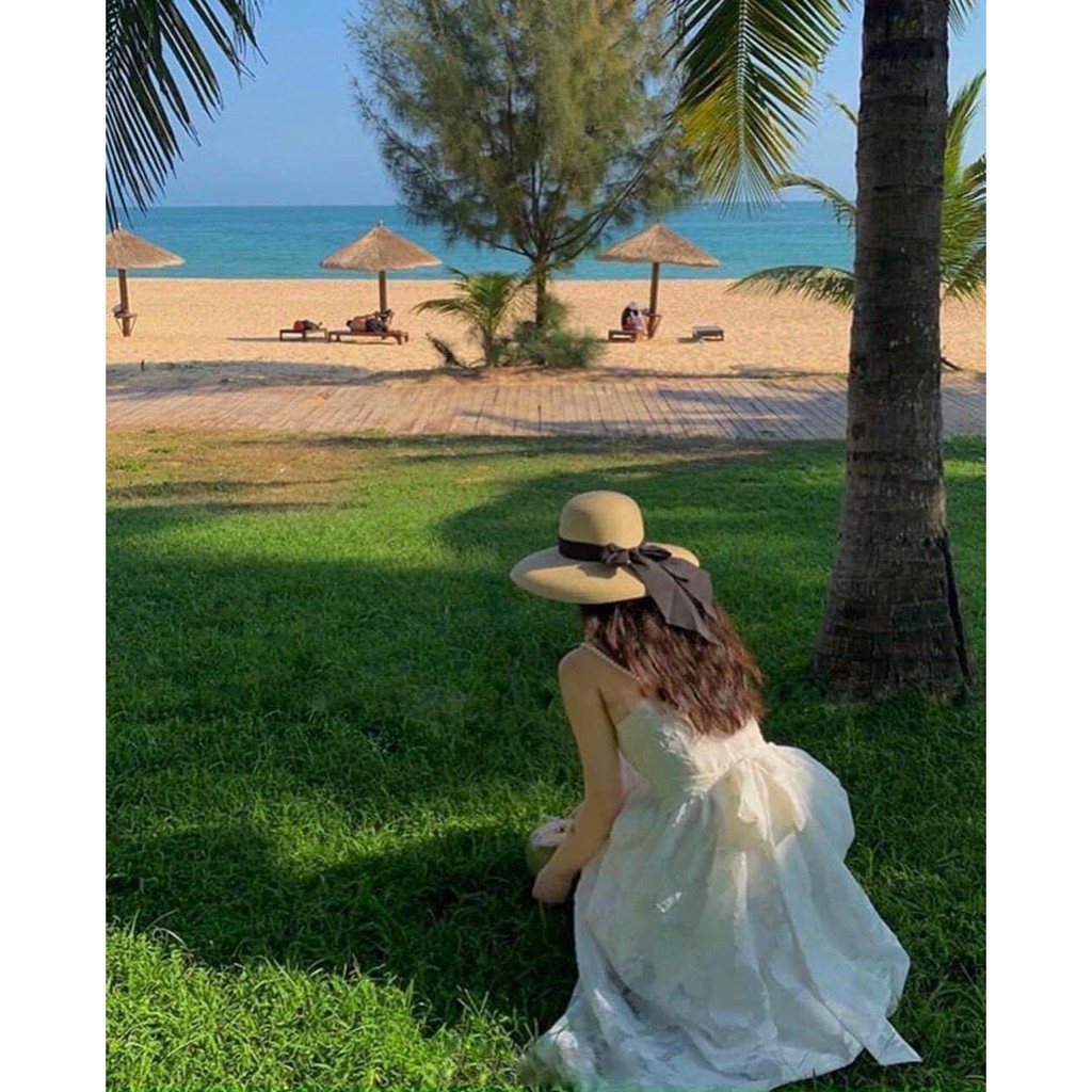 Đầm maxi dây ngọc chất ren hoa xinh xắn, đáng yêu - Iris Dress | BigBuy360 - bigbuy360.vn