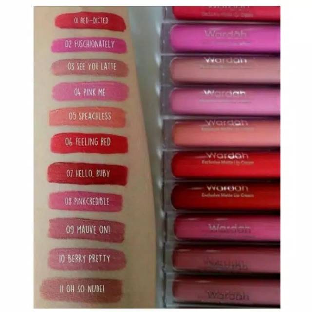 (Hàng Mới Về) Son Kem Lì Wardah Lên Màu Chuẩn Đẹp | BigBuy360 - bigbuy360.vn