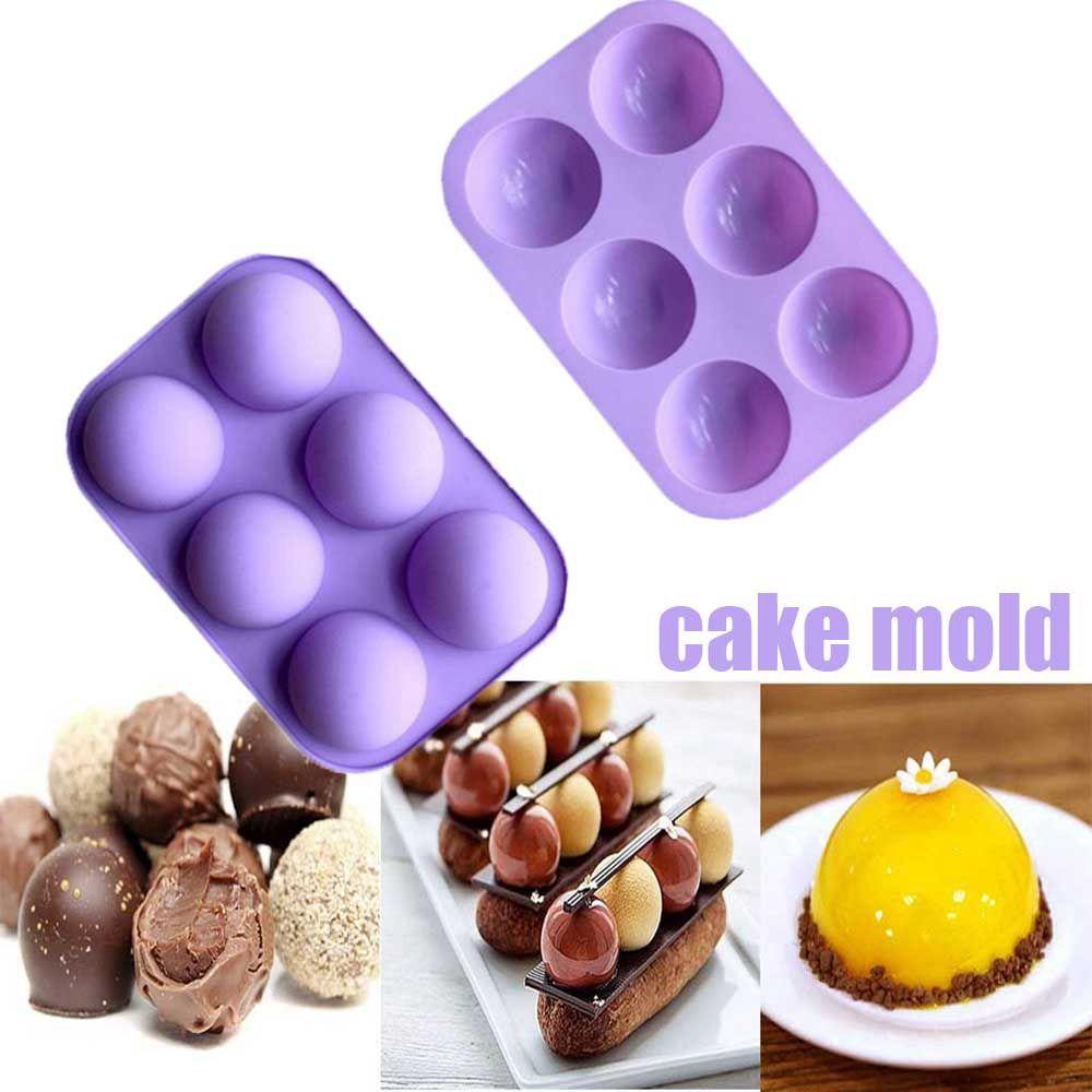 AUGUSTINA Khuôn Silicon Làm Bánh Hình Bán Cầu