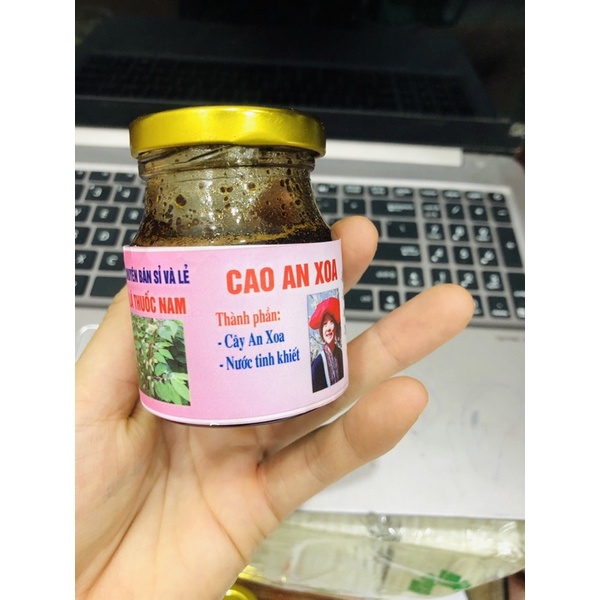 Cao cây an xoa 200gr nguyên chất xịn sò( hộp thủy tinh)