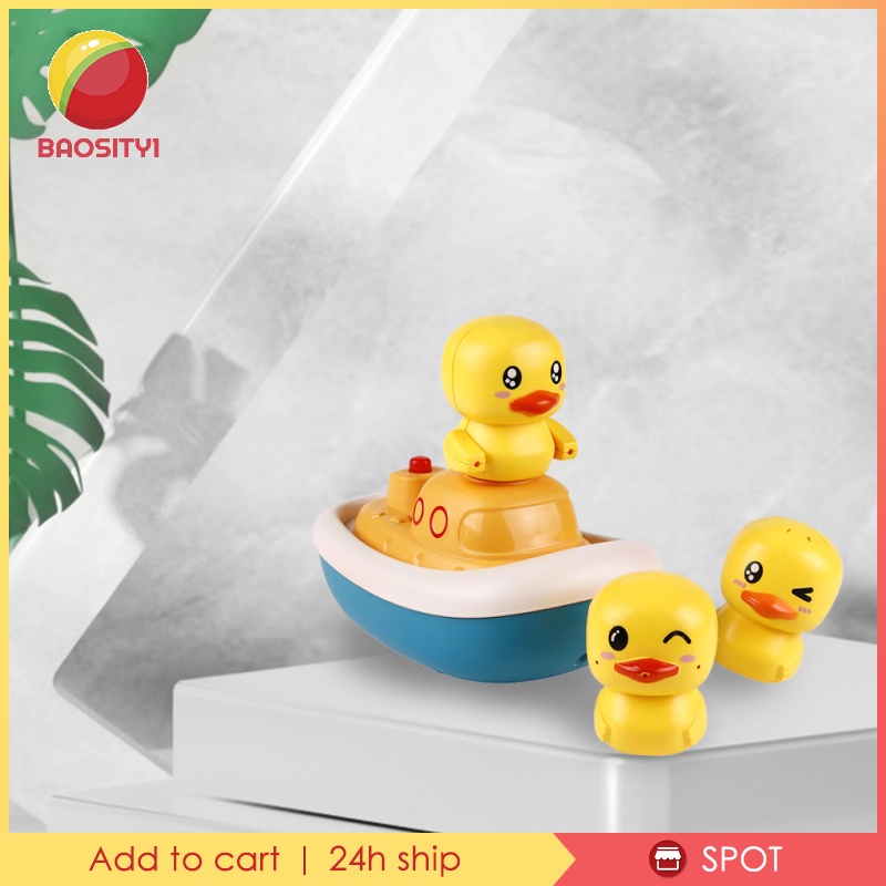 [Baosity1] Đồ Chơi Vòi Sen Tắm Vịt Điện Tử Quà Tặng Cho Trẻ Mới Biết Đi