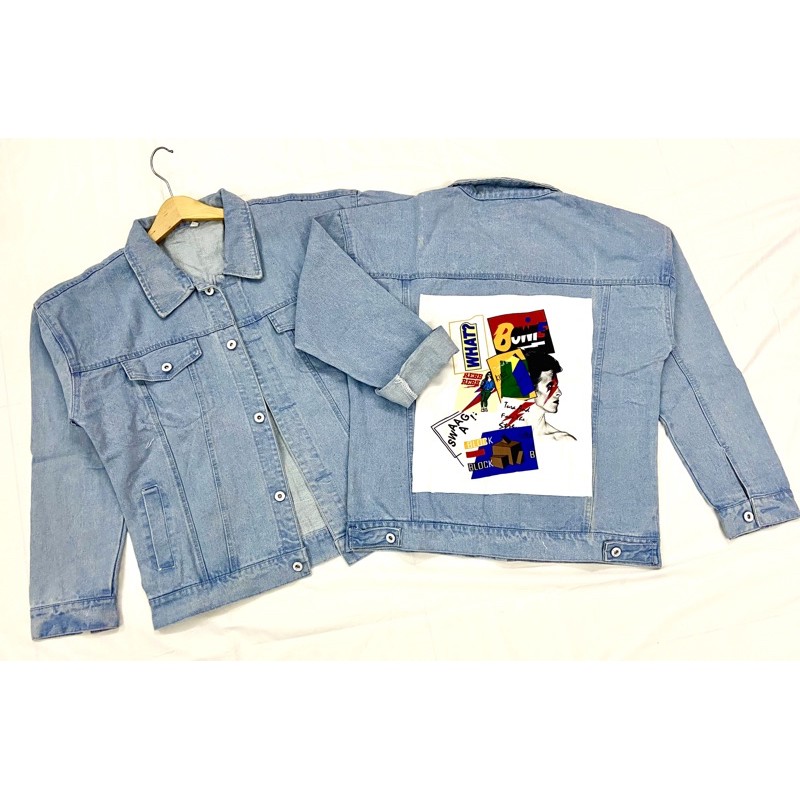 Áo khoác jeans bò denim jacket thời trang UniSex Nam nữ