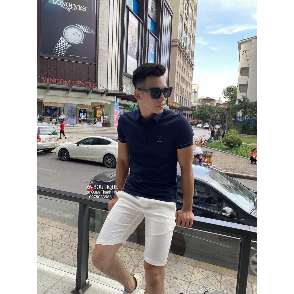 ÁO  THUN POLO NAM LV CÓ CỔ CAO CẤP | BigBuy360 - bigbuy360.vn