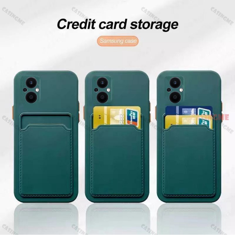 Ốp Điện Thoại TPU Silicon Mềm Chống Sốc Có Ngăn Đựng Thẻ Cho Oppo Reno7 Reno7Z 5G Pro Reno 7 7 Z Oppo Reno7Z 5G