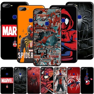 Ốp Điện Thoại Silicon Họa Tiết Marvel Spiderman Cho VIVO Y53S Y52S Y31S Y21 Y33S Y21S Y11S Y12S