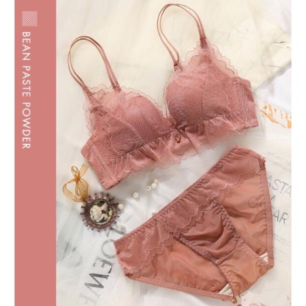 HÀNG CAO CẤP- BỘ ĐỒ LÓT REN KHÔNG GỌNG ĐỆM MỎNG SIÊU SEXY | BigBuy360 - bigbuy360.vn