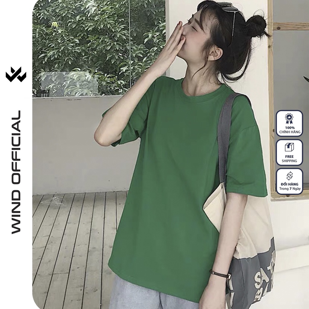 Áo thun tay lỡ unisex WIND form rộng Ngẫu Nhiên thử sự may mắn oversize ulzzang