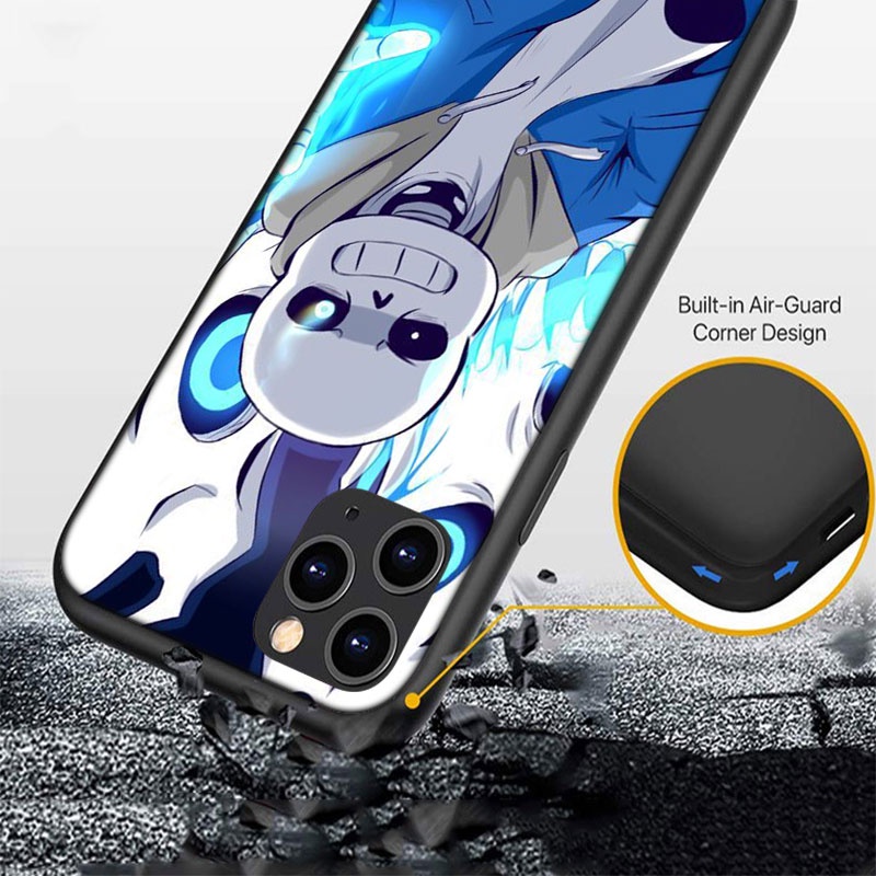 Ốp Điện Thoại Silicon Mềm In Hình Hoạt Hình Undertale Sans Bad Cho iPhone 13 12 Pro Max Mini XS Max X OI95