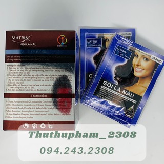 Nhuộm tóc Matrix gội là nâu (gói 30ml)