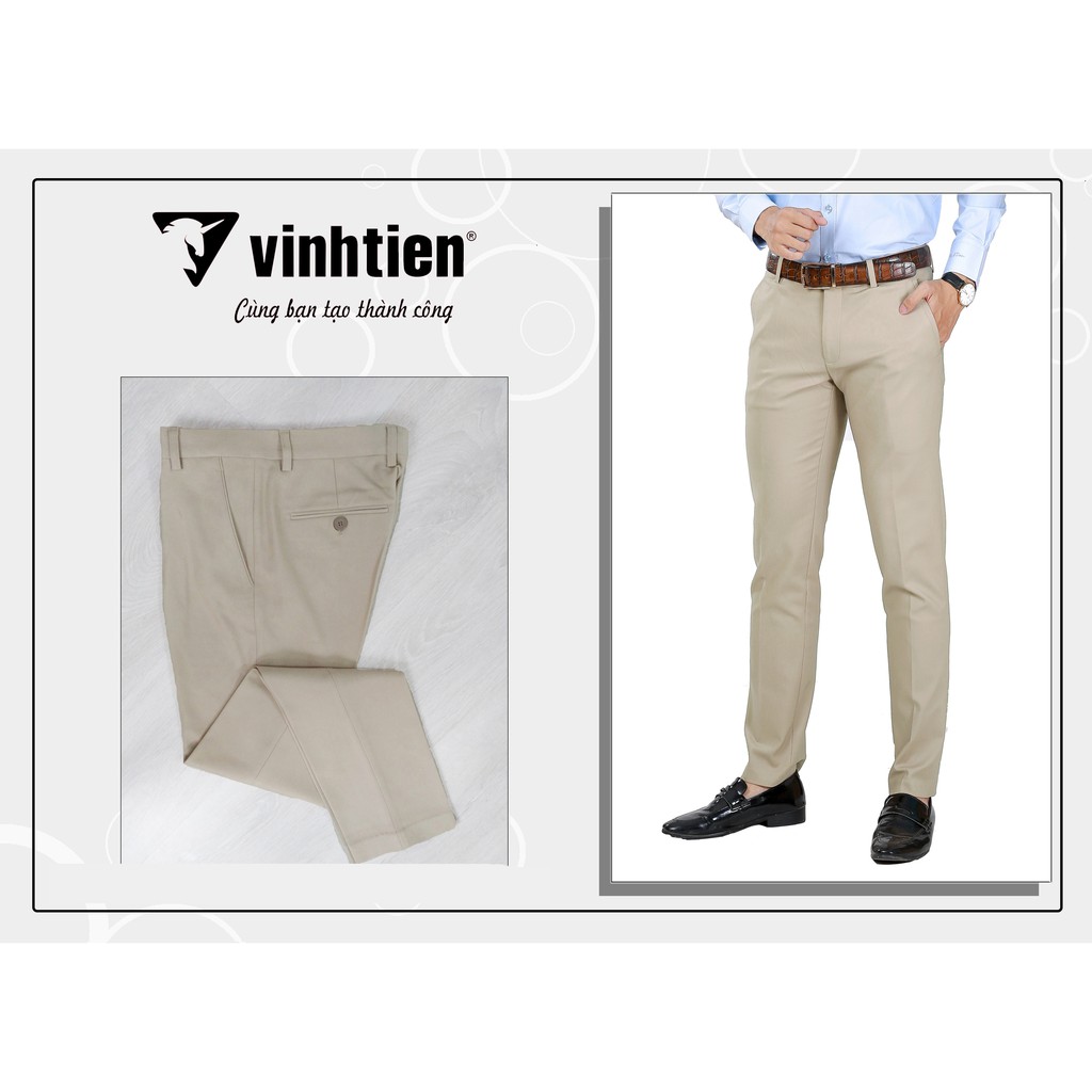 Quần tây 0ly trơn slimfit 299 Vĩnh Tiến | BigBuy360 - bigbuy360.vn