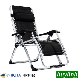 Ghế xếp gấp thư giãn Nikita NKT-139 - 177x63cm