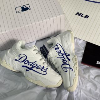 < VIDEO + ẢNH THẬT > GIÀY SNEAKER NLB DODGERS TRẮNG THẤP CỔ