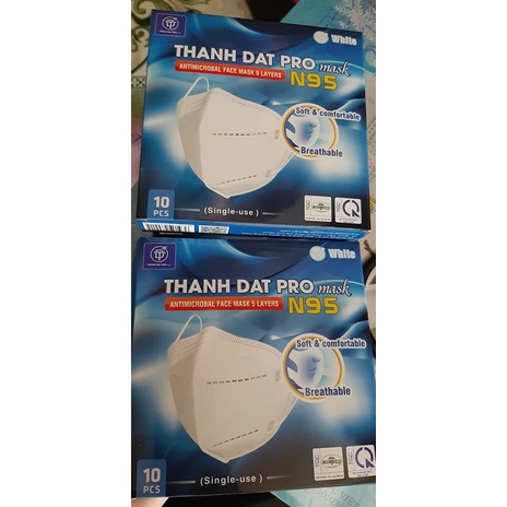 Combo 3 hộp khẩu trang N95 Thành Đạt pro cao cấp