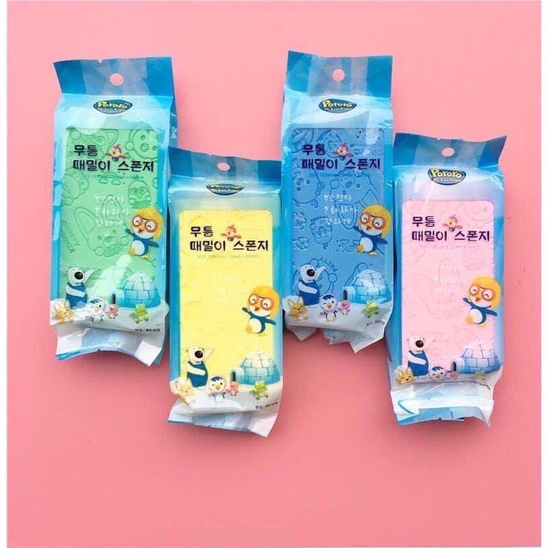 Bông Tắm Kì Ghét Siêu Sạch, Tẩy Tế Bào Chết - Mút Tắm Siêu Mềm Mại