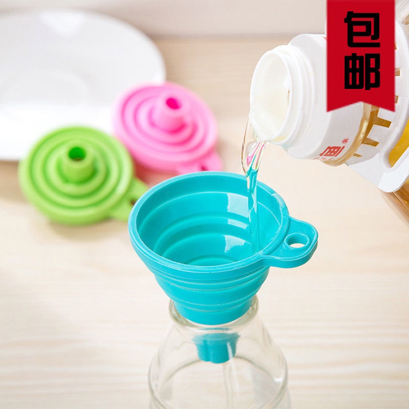 Phễu Silicone Mini có thể gấp gọn tiện dụng