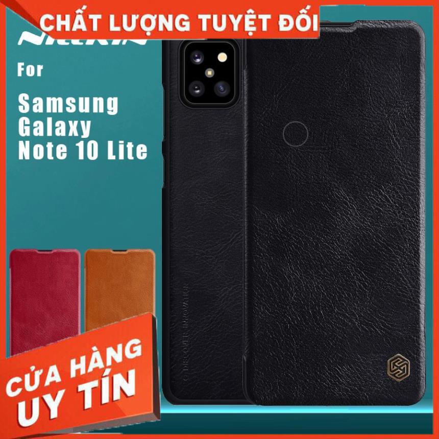 BAO DA SAMSUNG GALAXY NOTE 10 LITE NILLKIN QIN CHÍNH HÃNG