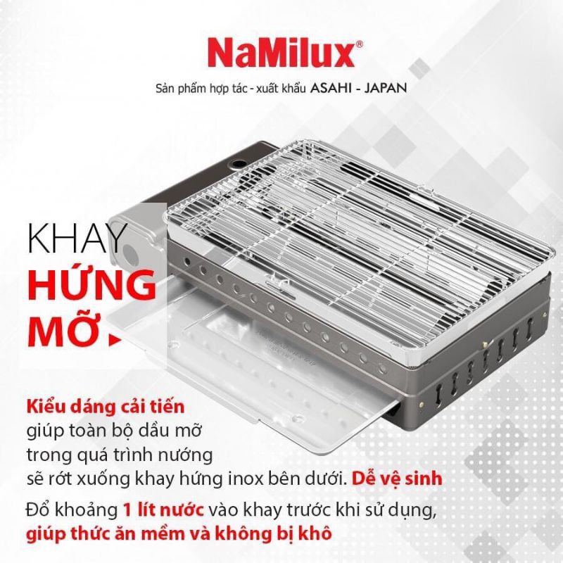 bếp nướng hồng ngoại namilux 2120PS