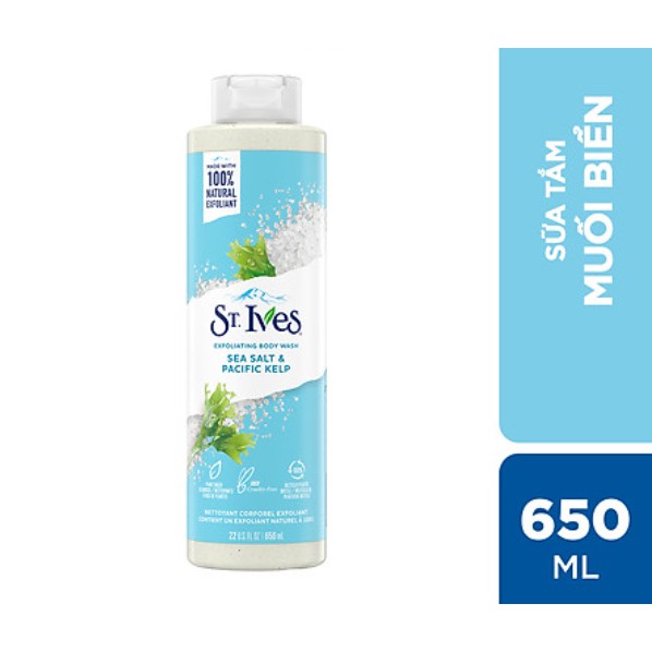 Sữa tắm tẩy tế bào chết và dưỡng da St ives 650ml New 2021 | BigBuy360 - bigbuy360.vn