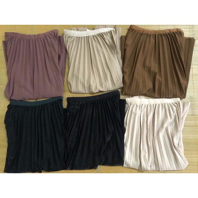 Chân váy midi xếp ly,Váy dáng dài thời trang công sở dự tiệc dạ hội mẫu mới | BigBuy360 - bigbuy360.vn