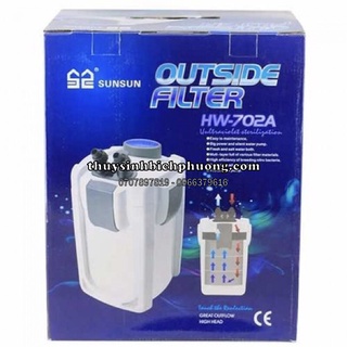 LỌC THÙNG SUNSUN 702A 704A THIẾT KẾ SANG TRỌNG THẨM MỸ - LỌC THÙNG ĐẸP DÀNH CHO HỒ CÁ THỦY SINH