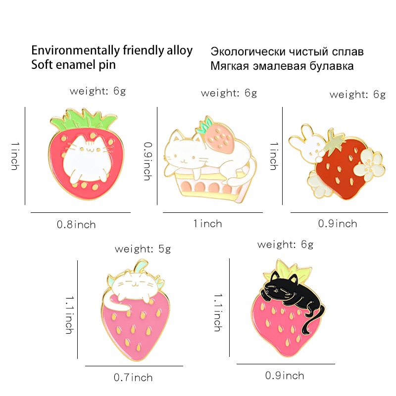 Ghim cài áo hình hoạt hình dễ thương cho bé