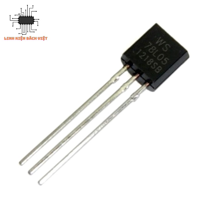 10 chiếc IC 78L05 , IC ổn áp 5V dòng tải 0.1A