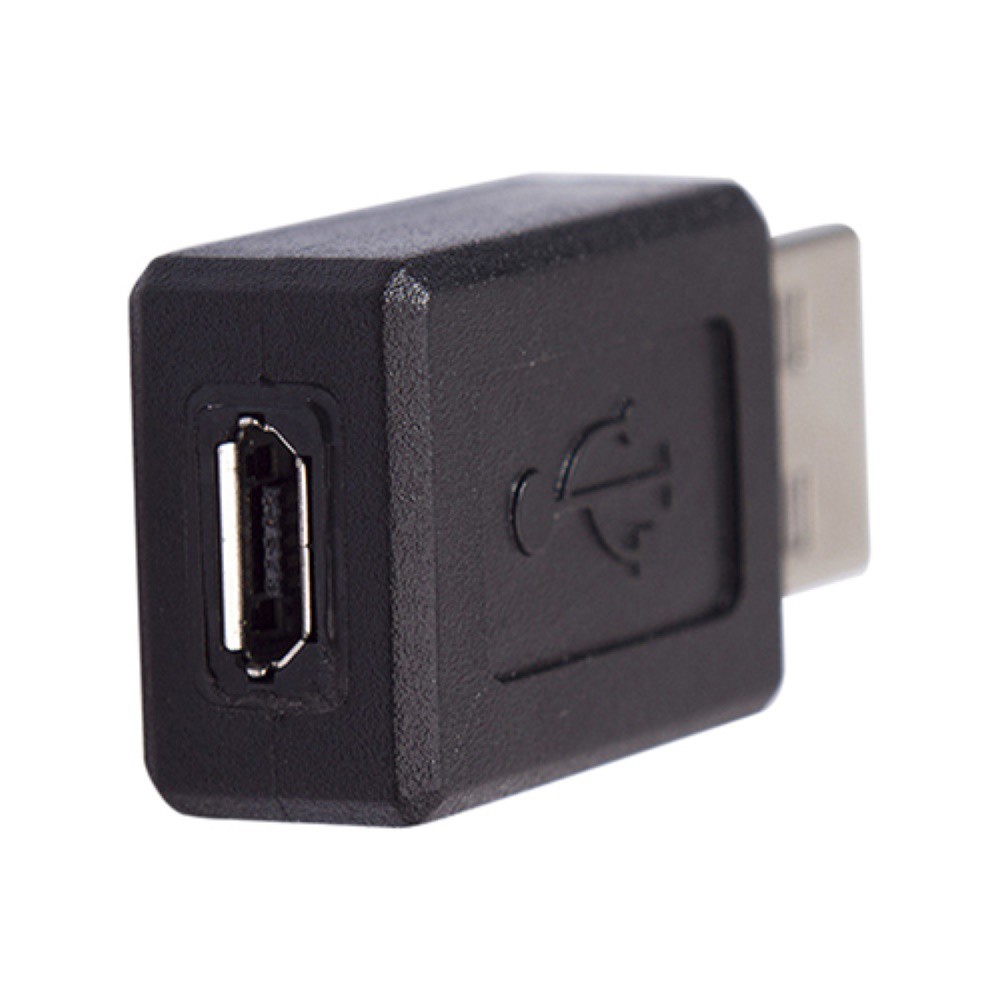 Đầu Chuyển Đổi Usb Mini Màu Đen Sang Micro Usb B M / F