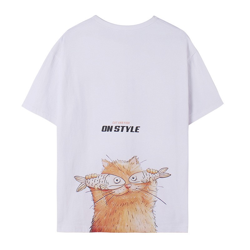 Áo Thun Cat And Fish On Style - AT101 | BigBuy360 - bigbuy360.vn