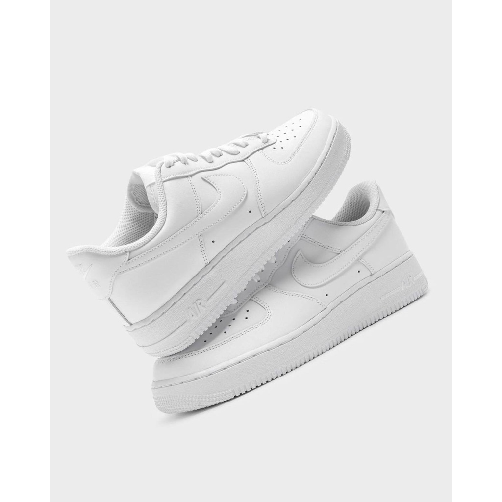 Giày Nike_trắng, Giày Nike_air force 1 màu trắng nam nữ bản đẹp full box bill