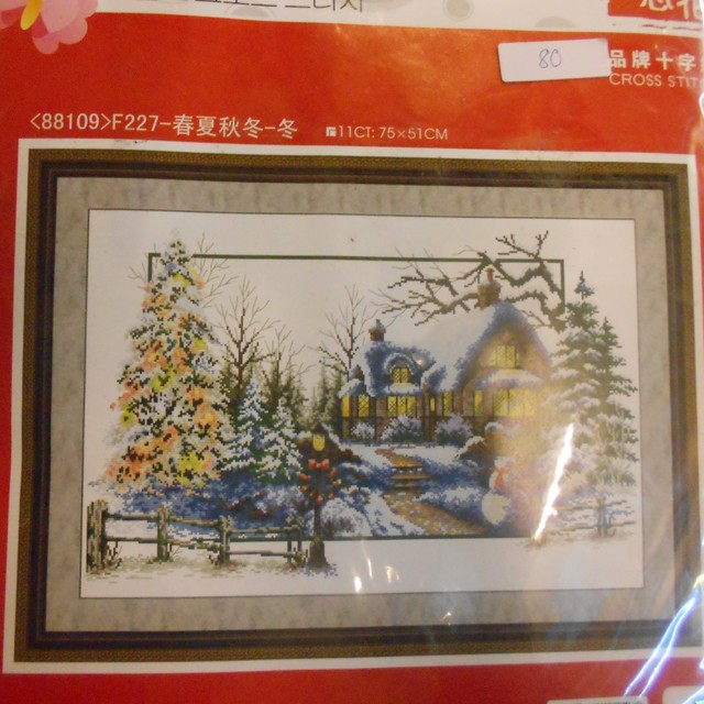 Tranh thêu chữ thập đã thêu sonha3474 | BigBuy360 - bigbuy360.vn