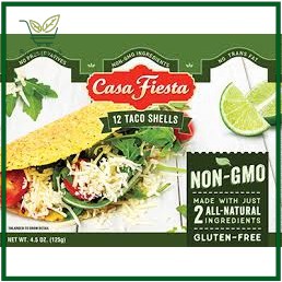 Bánh casa fiesta taco shell 128g