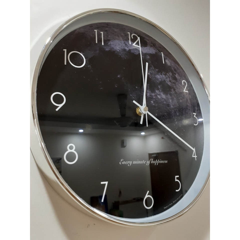 [Giá Cực Rẻ] ĐỒNG HỒ TREO TƯỜNG KIM TRÔI - Đồng hồ trang trí SM8