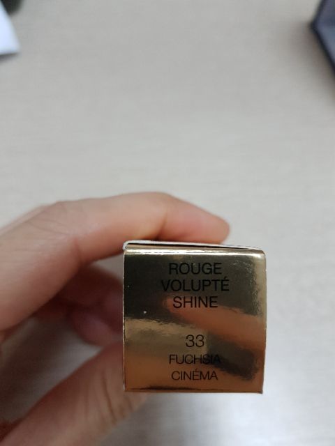 [Mã COS2207 giảm 10% đơn 500K] [THANH LÝ NEW-KÈM BILL ẢNH CUỐI] SON YSL ROUGE VOLUPTÉ SHINE MÀU 33 | BigBuy360 - bigbuy360.vn
