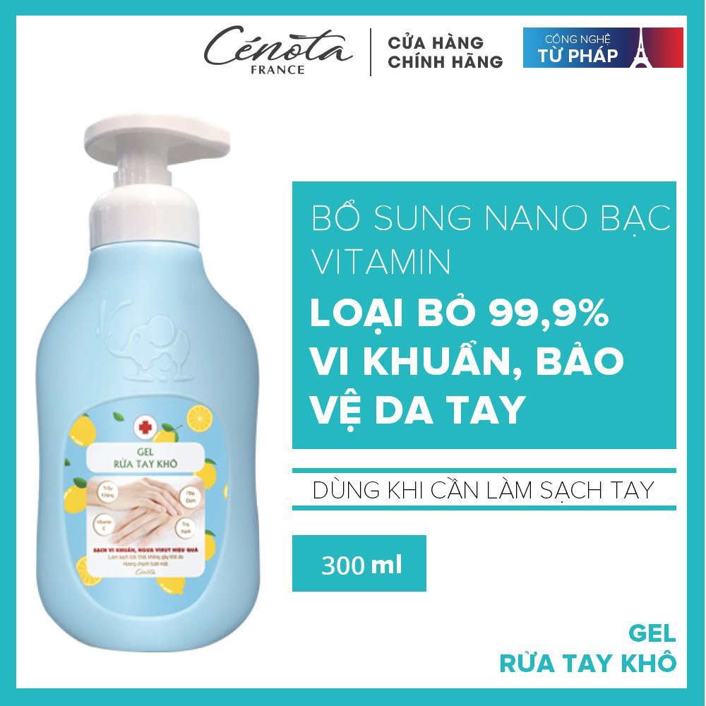 Gel rửa tay khô Cenota 300ml