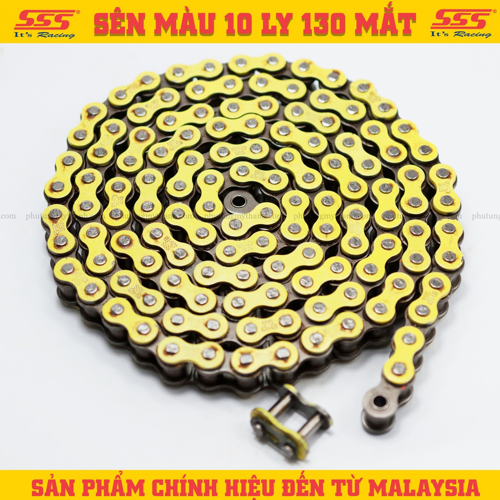 Sên SSS đủ màu 10 ly thương hiệu Malaysia