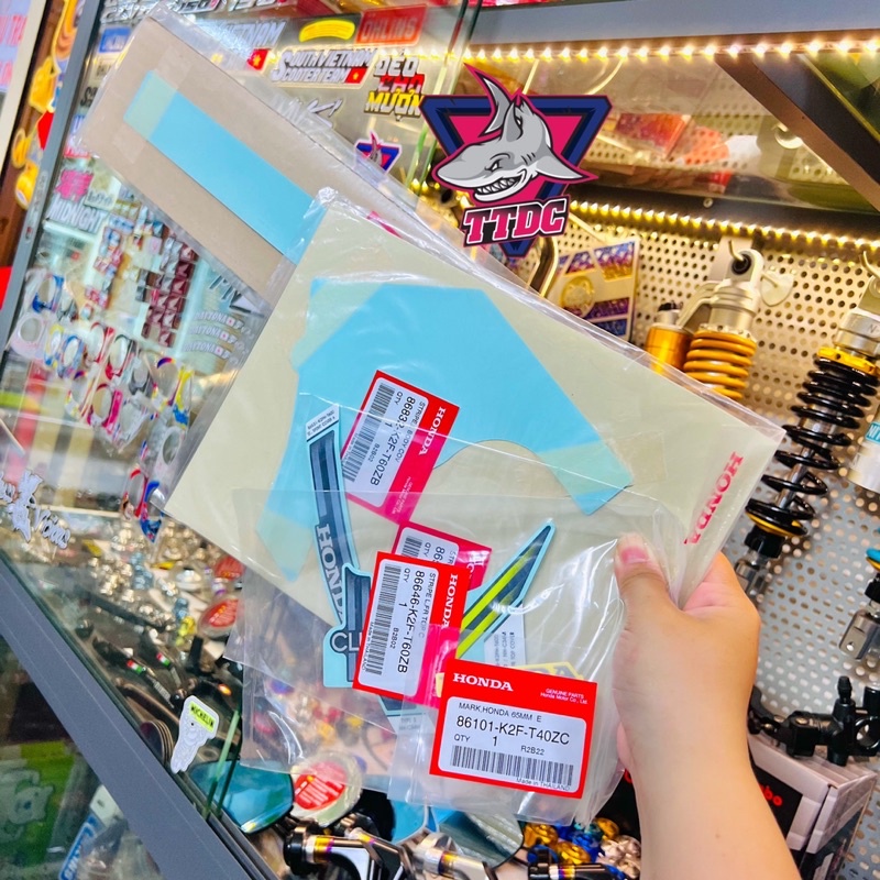 Tem Scoopy 2022 Chính Hãng Honda Thái lan 🇹🇭