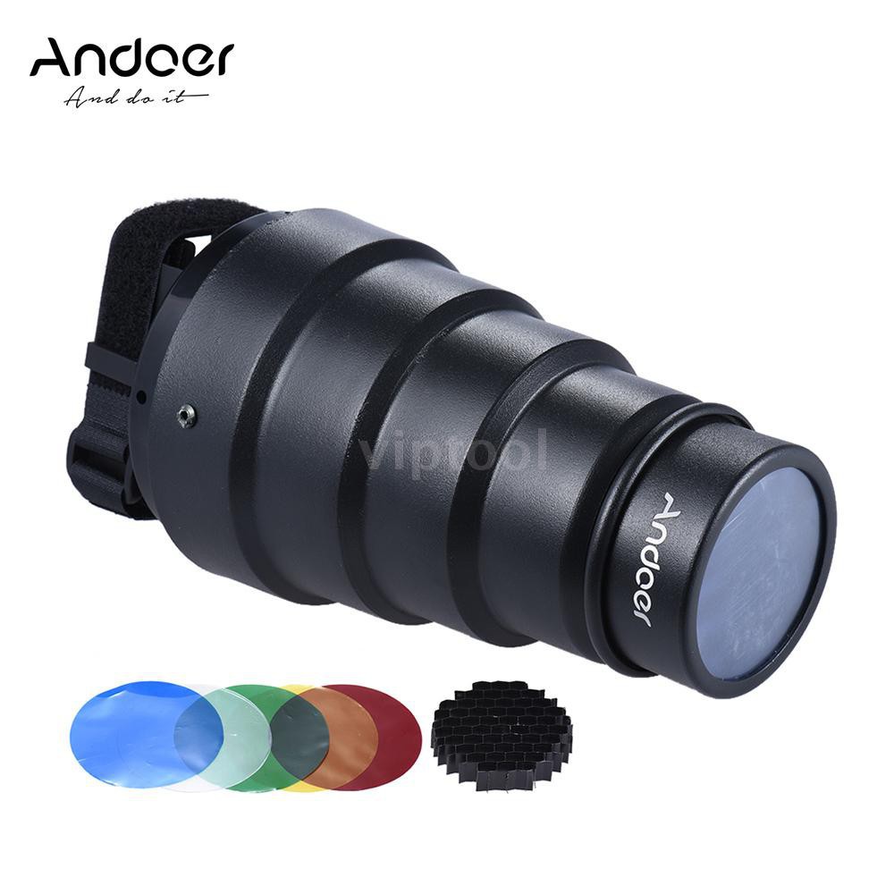 Bộ phụ kiện tản sáng/ lọc màu cho đèn Flash máy ảnh Canon Nikon Yongnuo Godox Meike Vivi
