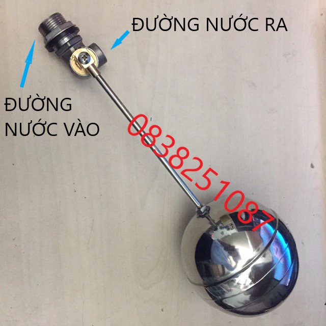 VAN PHAO CƠ INOX BANH CÓ CÁT PHI 21,27