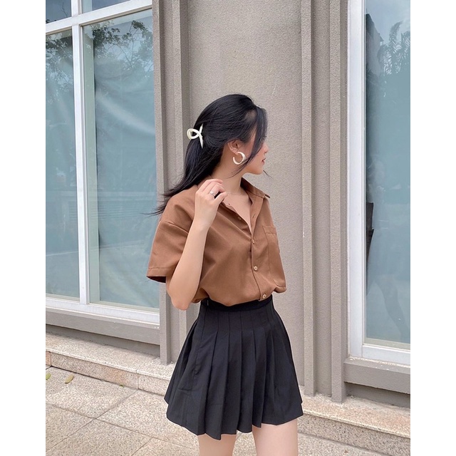 SISTERSISTER - Áo sơ mi ngắn tay Selena