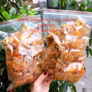 Bánh Tráng Cuốn Tép Hành