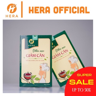 Trà thảo mộc giảm cân HERA Plus – Trà thảo mộc hỗ trợ giảm cân, kiểm soát cân nặng