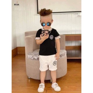 Quần Áo Trẻ Em Ngắn Tay Chất Liệu Thun Cotton Cao Cấp Cho Bé Trai Và Bé Gái Từ 6kg đến 22kg