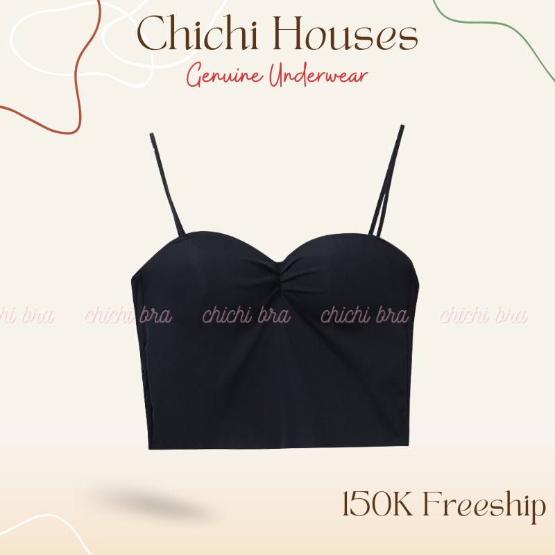 Áo Bra 2 Dây Eva Bra Su Lạnh Có Đệm Nâng Ngực Tôn Dáng Nhẹ Nhàng Sexy - 558