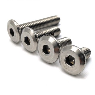 10 CON bulong lục giác M3 âm đầu dẹp inox 304 chống rỉ sét không rỉ