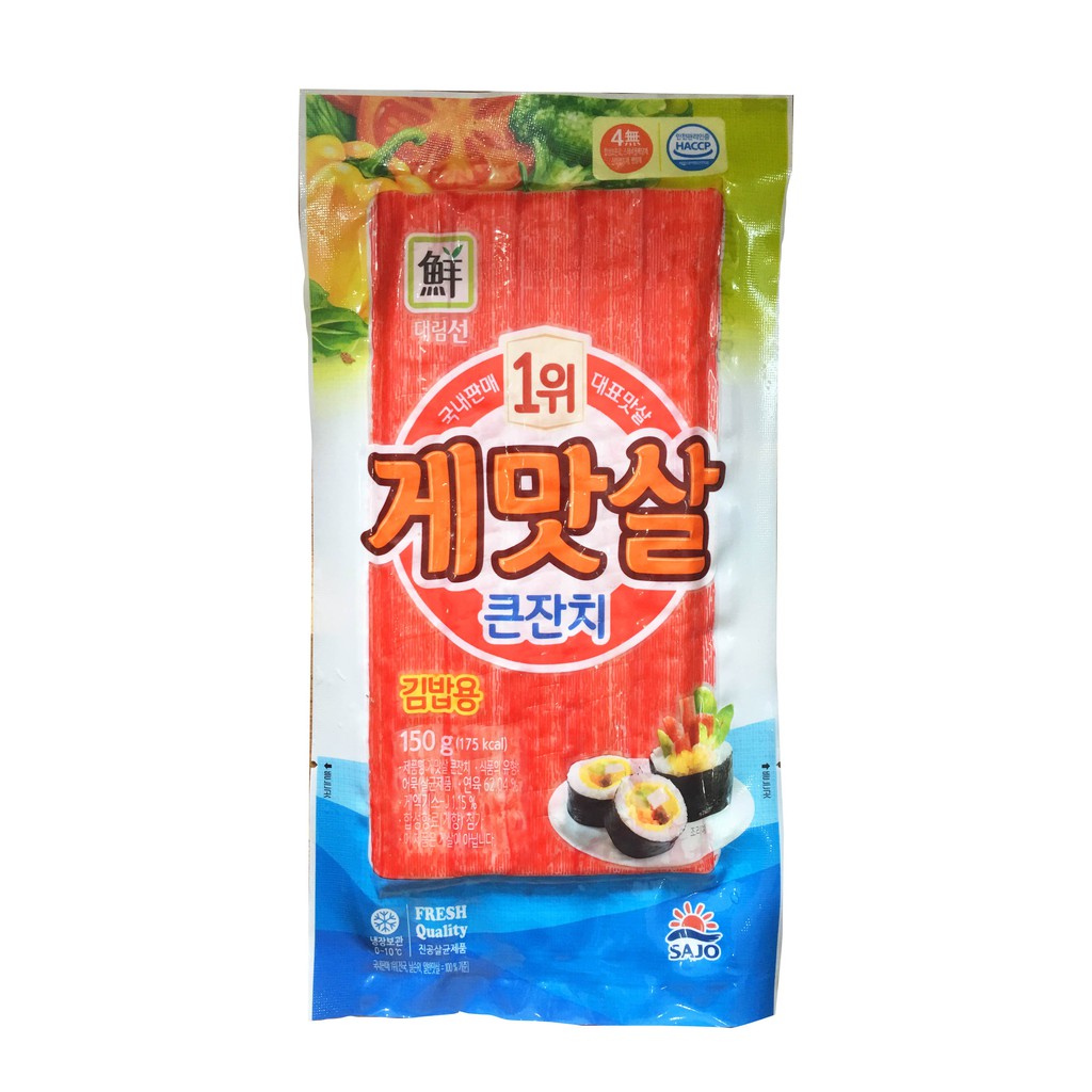 THANH CUA SURIMI HÀN QUỐC 150G( CHỈ GIAO TẠI SÀI GÒN)