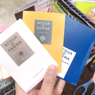 Vial nước hoa Acqua di Parma 3 mẫu