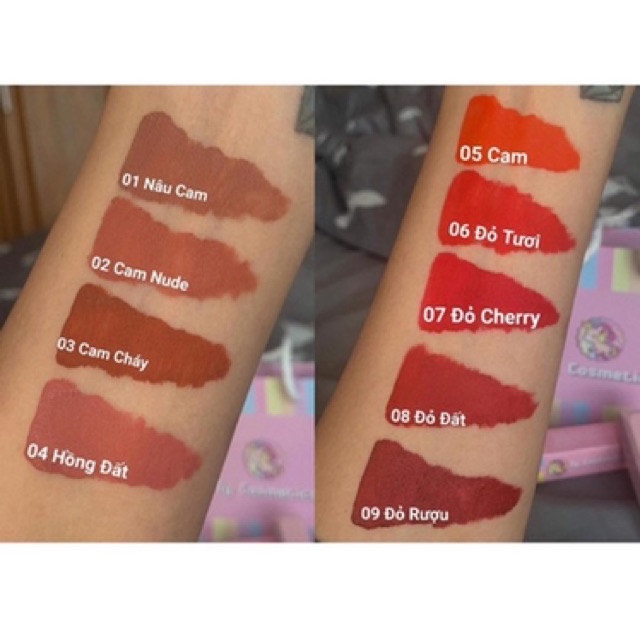 Son kem lì Ty Cosmetic unicorn velvet cream lip